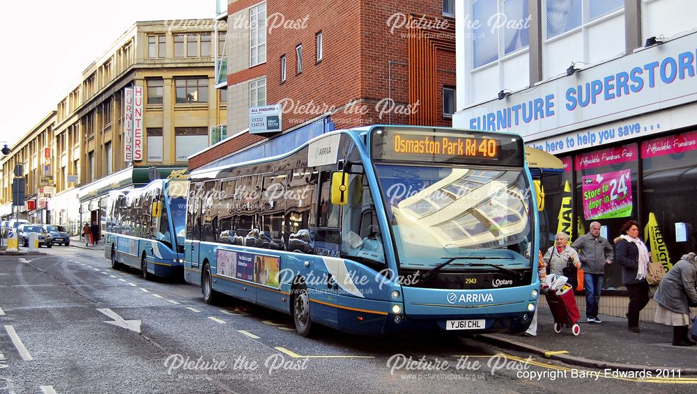 Arriva Mercedes Benz Optare Versa 2943, Babington Lane, Derby