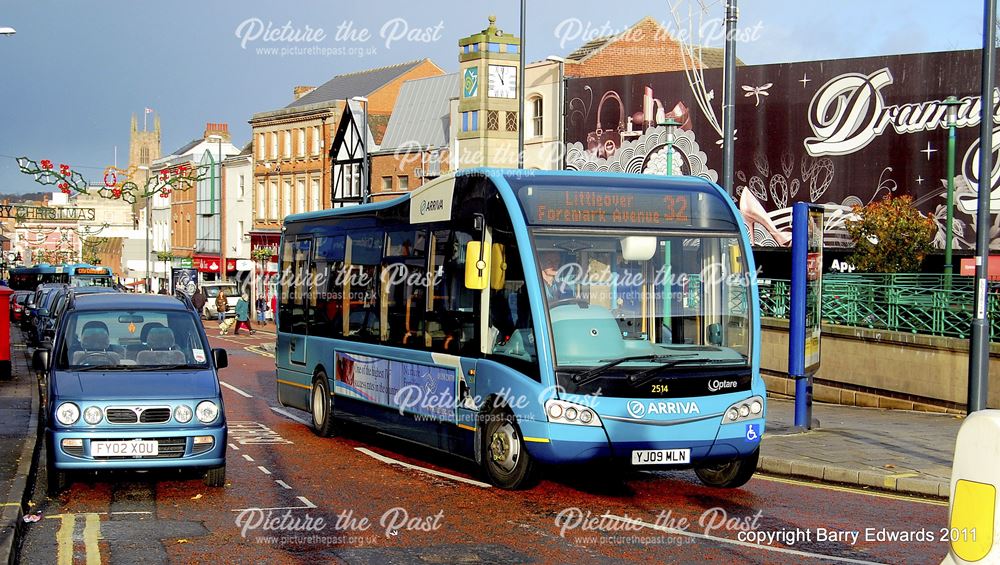 Arriva Optare Solo 2514, The Spot, Derby