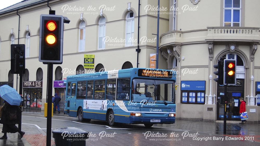 Arriva Dennis Dart MPD 2210, Albert Street, Derby