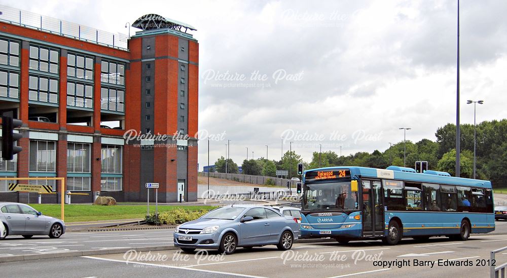 Arriva Scania Omnicity 3563, St Alkmund's Way, Derby