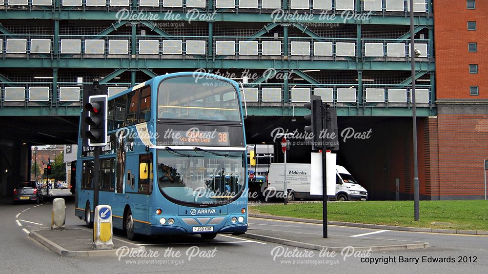 Arriva Volvo B9 4217, Traffic Street, Derby