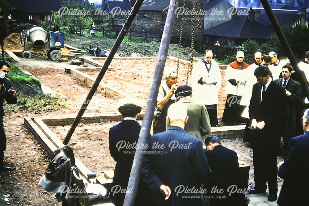 Building and Consecration of The Mission Church, George Street, Old Whittington, 1958