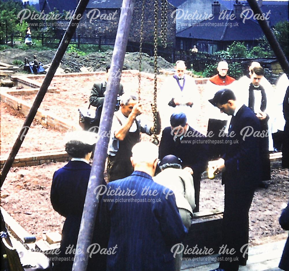 Building and Consecration of The Mission Church, George Street, Old Whittington, 1958