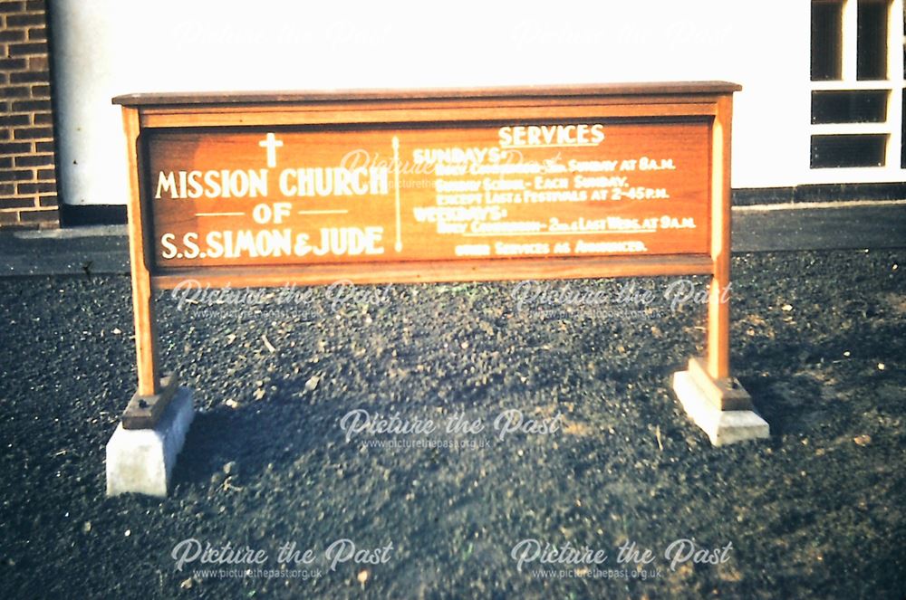 The Mission Church, George Street, Old Whittington, 1958