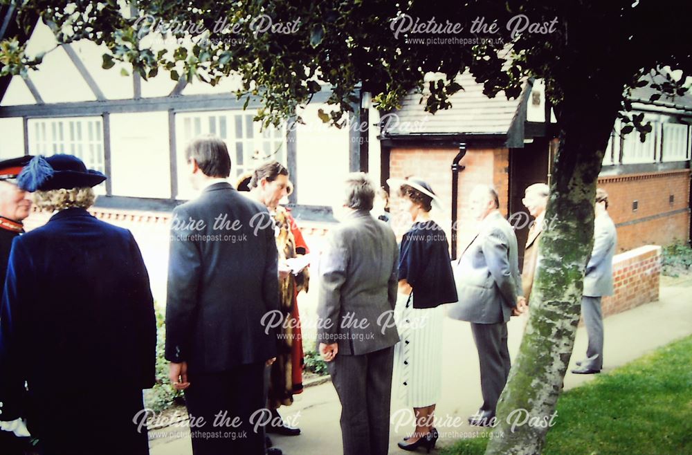 Prince Charles Attending Celebrations for the Tercentenary of Revolution House, Old Whittington, 198