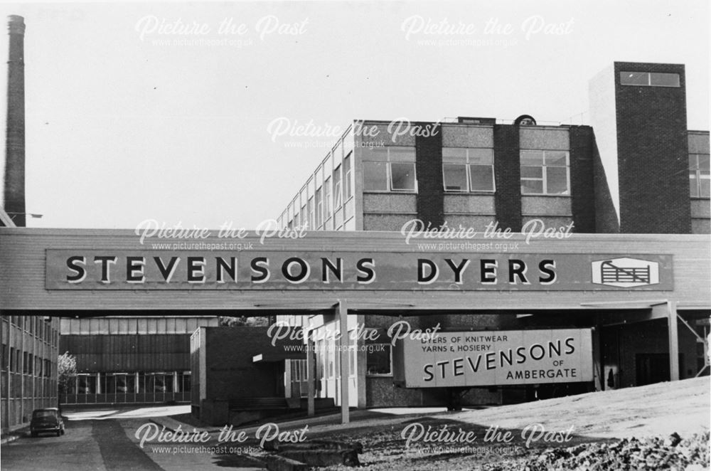 Stevensons Dyeworks, Bullbridge c 1970