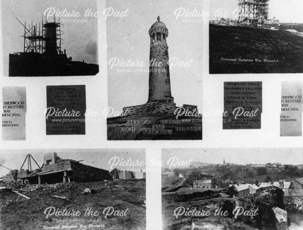 Last Crich Stand During Construction, c 1922-23