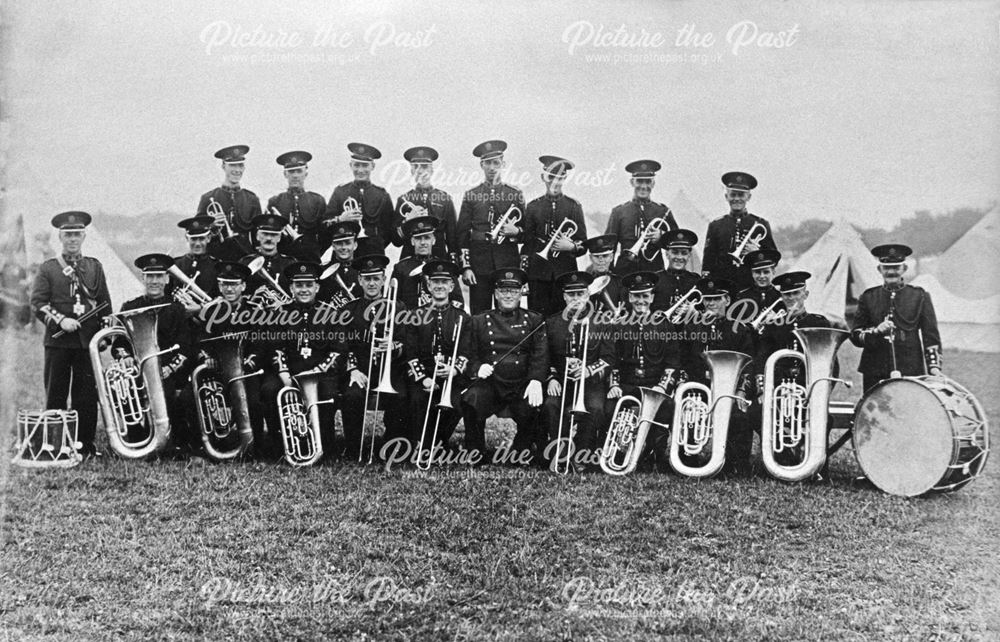 Creswell Colliery Band, Skegness?, 1940s