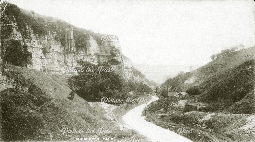 Middleton Dale, Stoney Middleton, c 1903