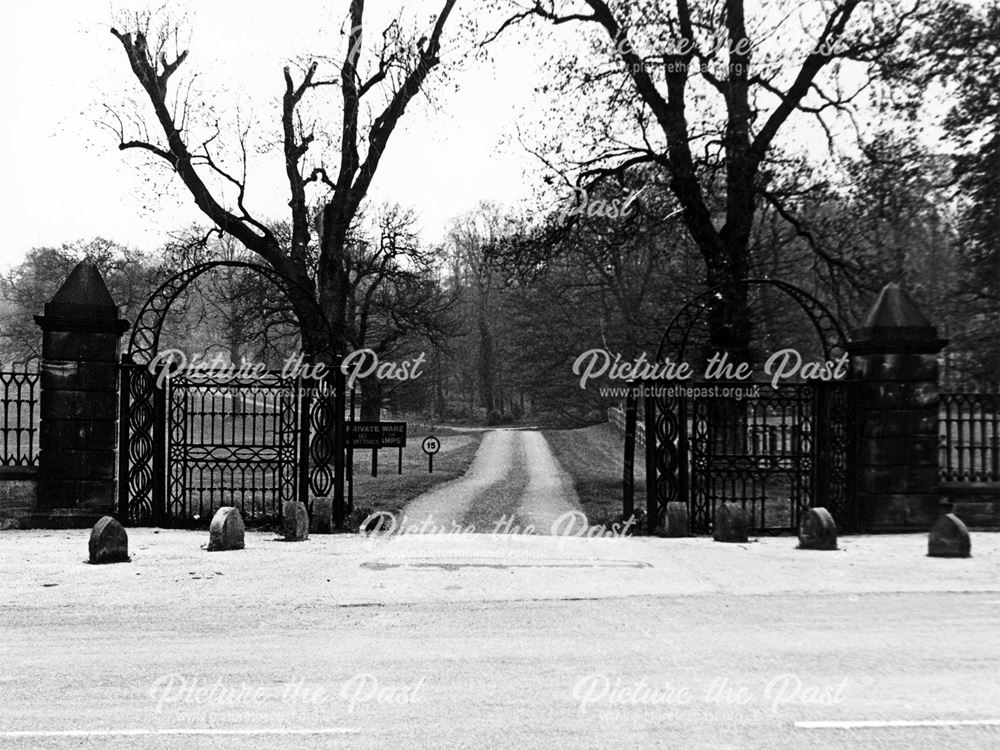 Gates of Renishaw Hall