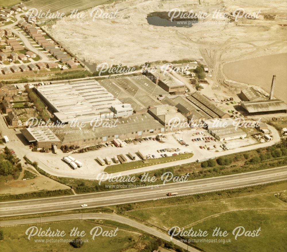 Factory Units Near A610 Bypass, Langley Mill, 1982