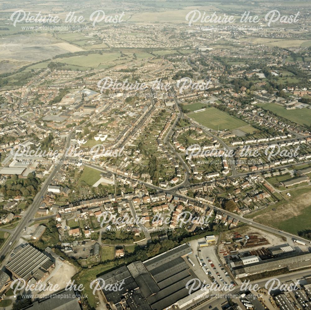 Aerial View of Heanor Industiral Estate, Heanor, 1988