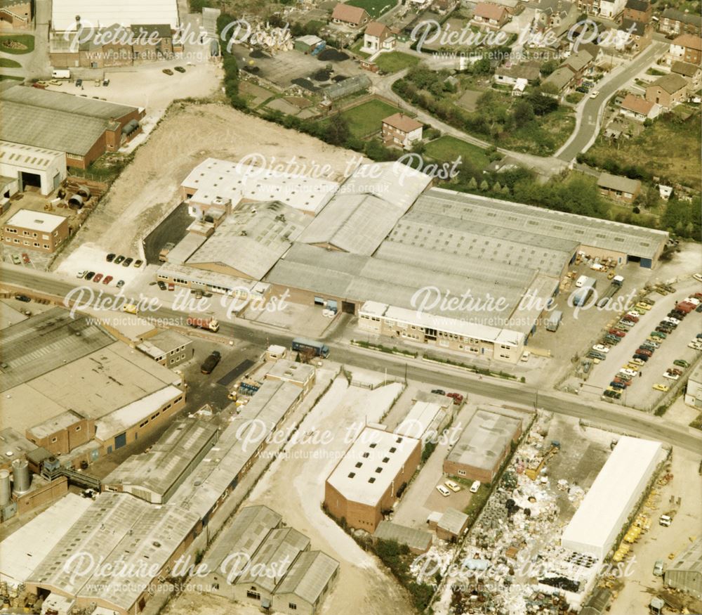 Aerial View of Heanor Gate Industiral Estate, Heanor, 1982