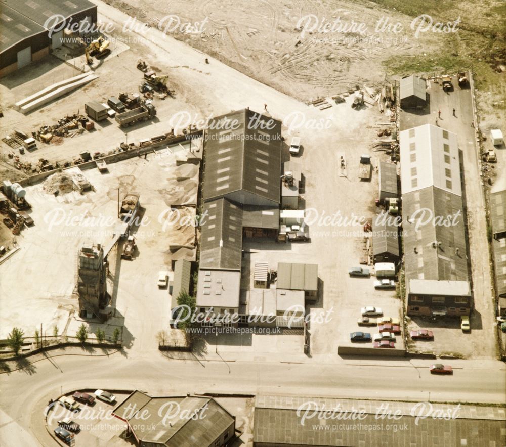 Aerial View of Heanor Gate Industiral Estate, Heanor, 1982