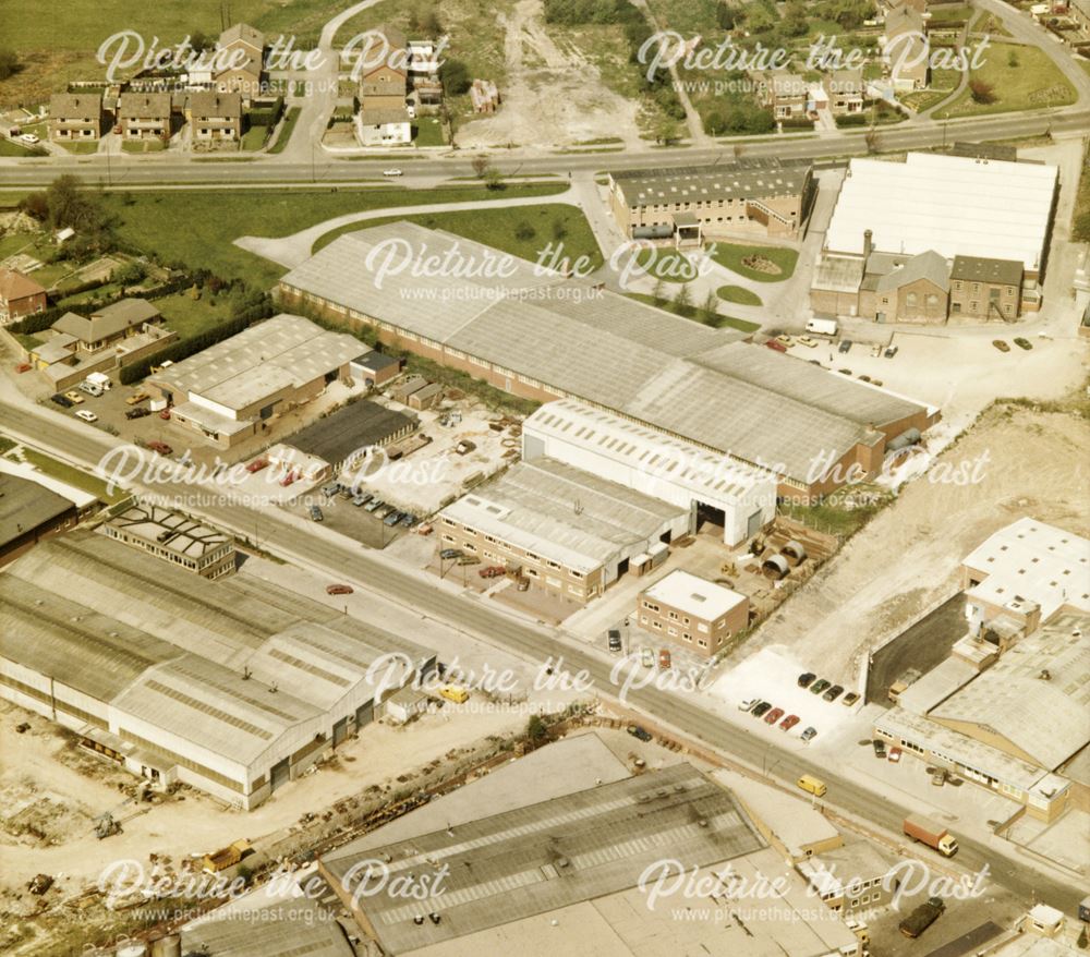 Aerial View of Heanor Gate Industiral Estate, Heanor, 1982