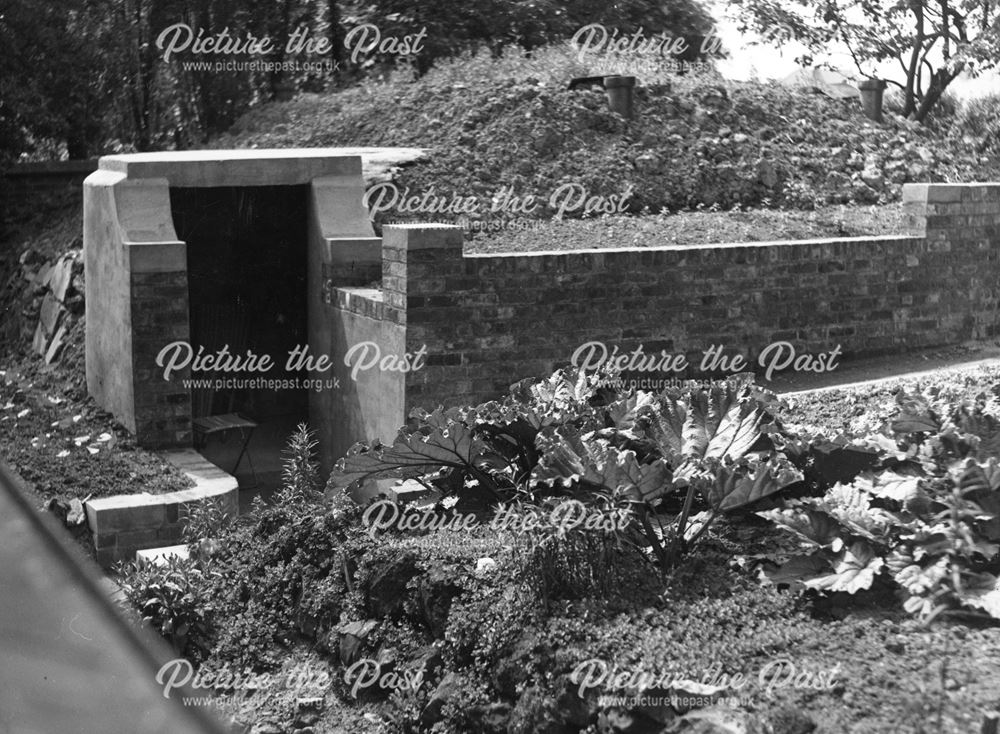 World War 2 Air Raid Shelter, Ilkeston, 1939