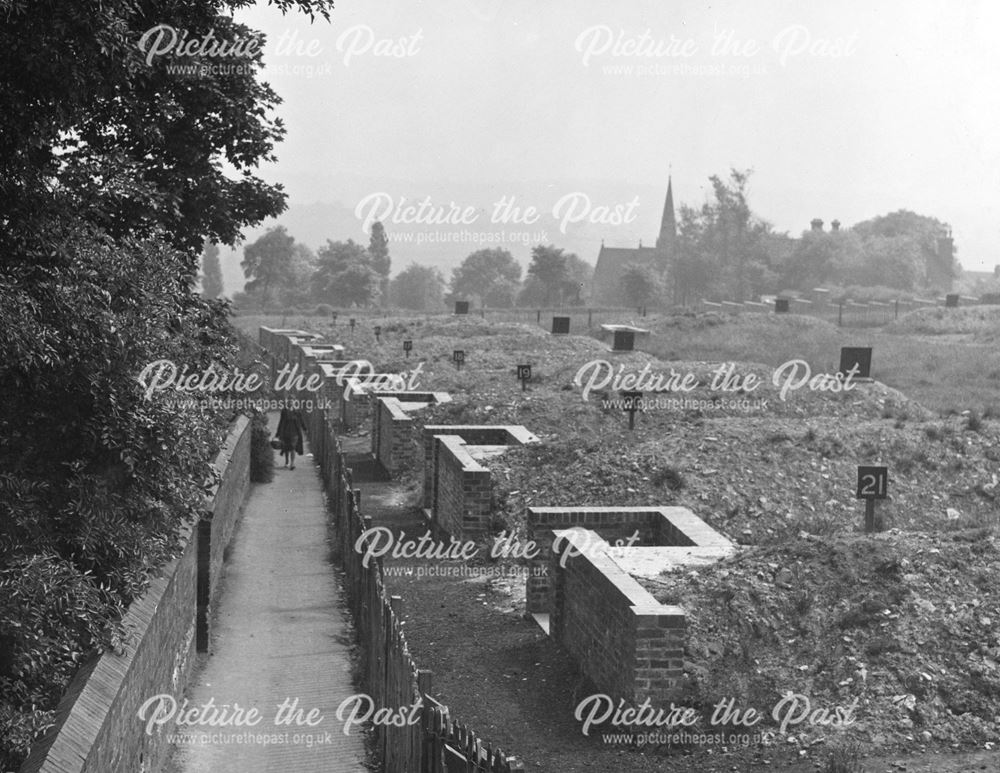 World War 2 Air Raid Shelters, Ilkeston, 1939