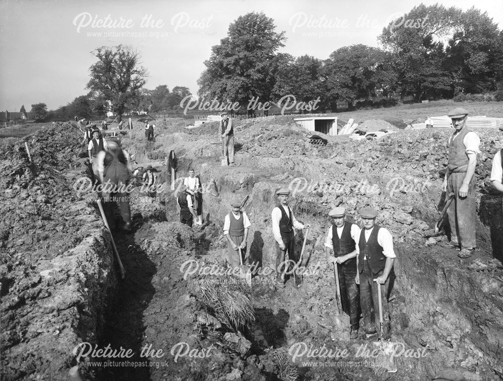 World War 2 Air Raid Shelters, Ilkeston, 1939