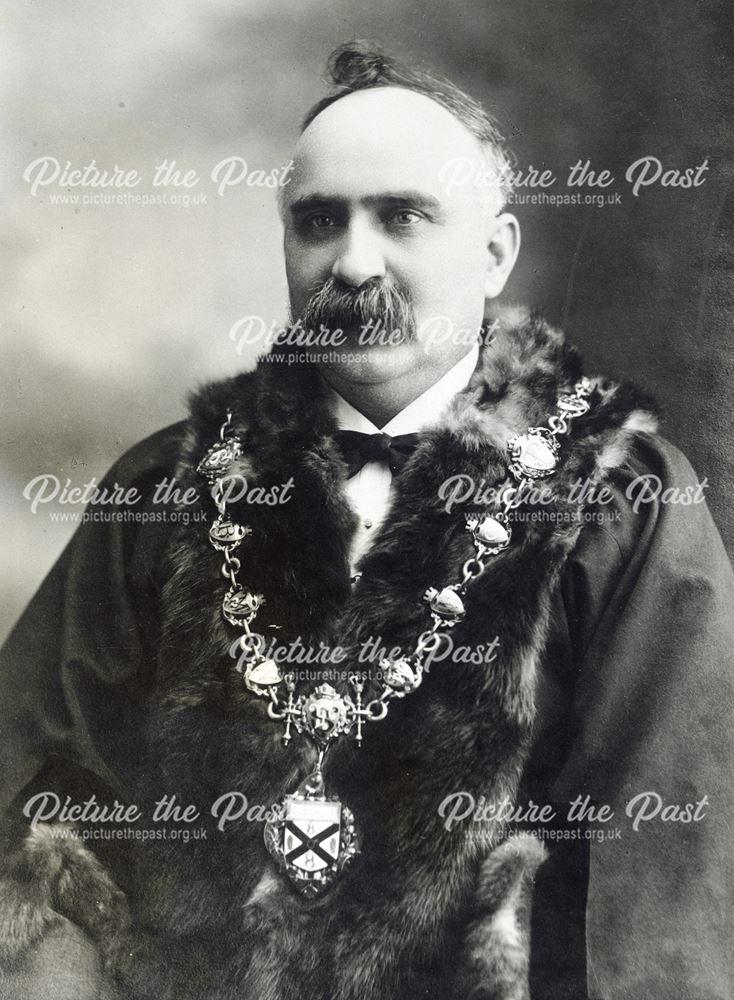 Mayor Joseph Wooley, Ilkeston, 1917