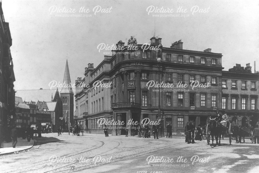 Victoria Street from it's junction with St Peter's Street