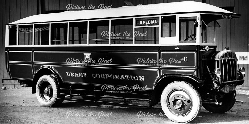 Derby Corporation Bus no. 6